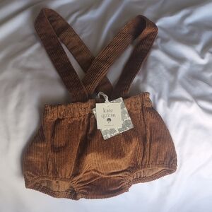 Kate Quinn Chestnut Corduroy Baby Bloomers